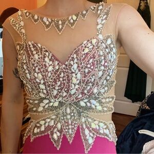 Bedazzled Formal Evening Dress